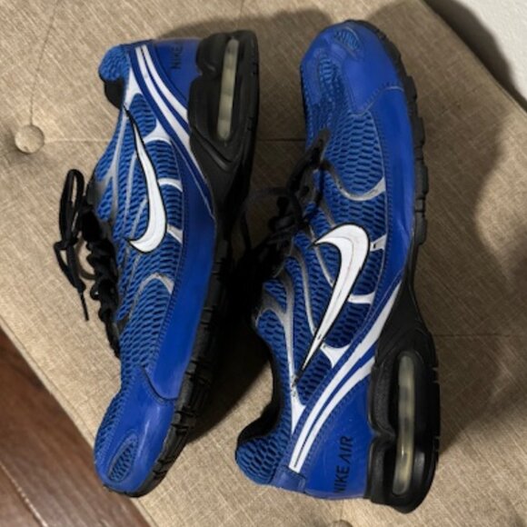 *GREAT* Men's Nike AIR MAX TORCH 4 Shoes PLUS 343846 460 Cobalt Blue / Black - Picture 8 of 8